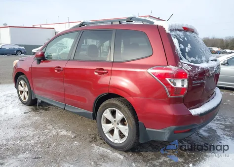 2015 Subaru Forester 2.5I Premium из США, поврежденный, VIN JF2SJADC9FG511658